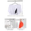 5/10pcs Folding Travel Hangers Portable Random Color Plastic Non Slip Closet Drying Rack Space Saving Home For Dress Pants Suit