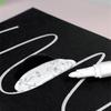 1/12Pcs White Permanent Marker Pen White Paint Pen For Painting On Wood Ceramic Glass Metal Canvas Leather Rock Stone