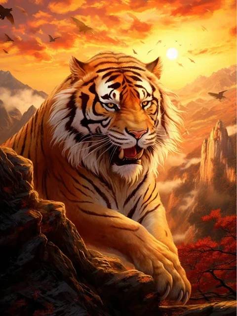 DIY Full Round Diamond Painting Cross Stitch 3D Cute Little Animal Scene Home Decorative Art Painting Diamond Painting 5d Diamond Art Painting