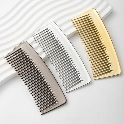 1 Pcs Electroplating Haircut Hairdressing Comb Portable Barber Hairdressing Tool Men Hair Salon Combs Brushes Hair Accessories