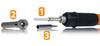 Orange Mastiff 80W Electric S Series Soldering Iron 12-in-1 Set Display (6 Tips, Solder, Stand, Sponge)