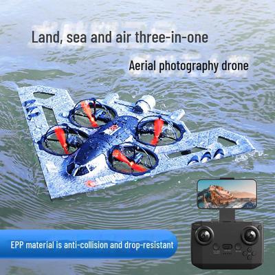 Drone amphibie 3 en 1: Jouet de photographie aérienne télécommandé