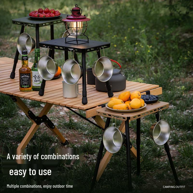 Compact Folding Outdoor Table for One - Mini Portable Picnic/Camping Table