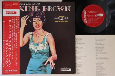 LP Record MAXINE BROWN - Fabulous Sound Of Maxine Brown UPS630SPROMO SCEPTER Japan Obi Soul/Funk Used