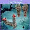 Halloween Prop Fake Hand Props Film Shooting Props Single Fake Hand Super Cute Foreign Trade Exclusive Body Props
