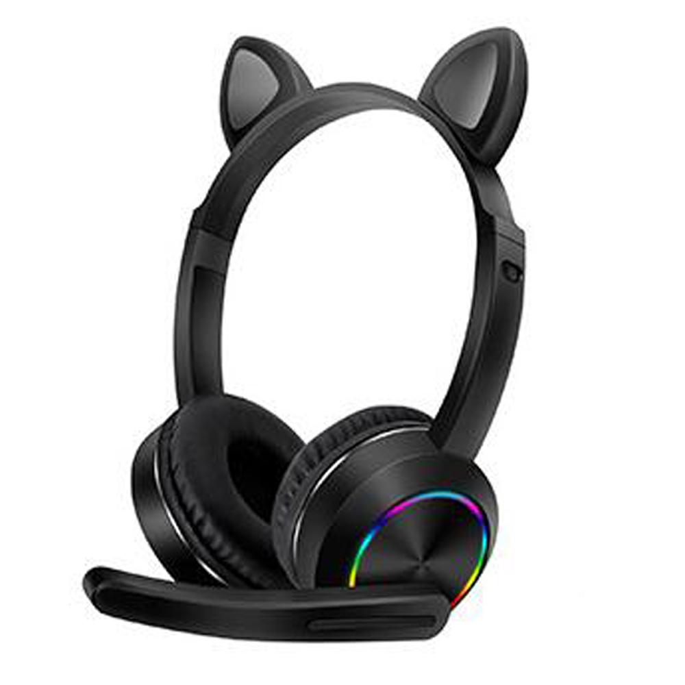 Buy Wired Headset Gamer LED Light Cute 