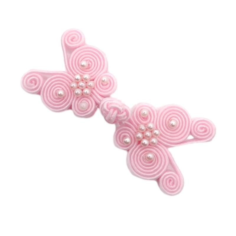 Butterfly Chinese Traditional Button Sewing Crafted Frog Buttons Sew On for DIY Handcraft Cheongsam Embellishment