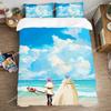 Queen Bed Comforter Sets Bedding Decorations Quilt Cover Set Fashion F-Frieren Beyond Journey's Ends Duvet Covers Pillowcase Art