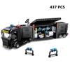 City Police Special Forces Military Model Building Blocks SWAT Team Helicopter Truck Armored Car Ship Weapon Construction Toys