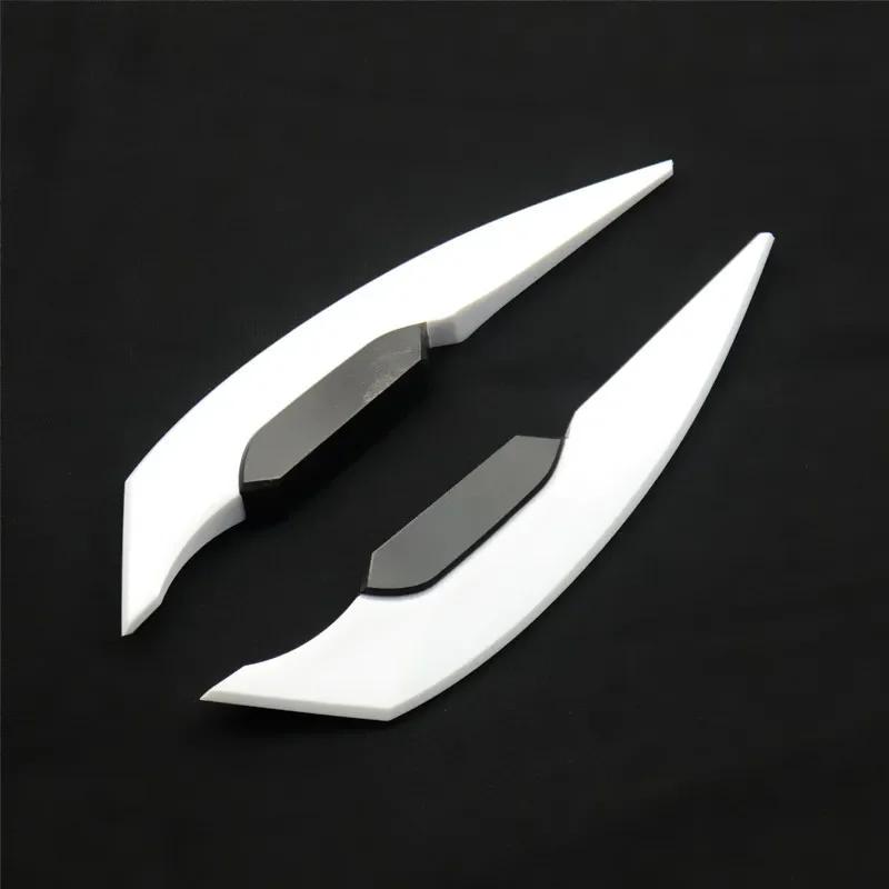 2pcs Motorcycle Winglet Aerodynamic Spoiler Wings High-quality Self-adhesive Motorbike Decoration Sticker Motorcycle Equipments