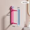 Double-layer Retractable Adjustable Balcony Household Suction Cup Storage Rack