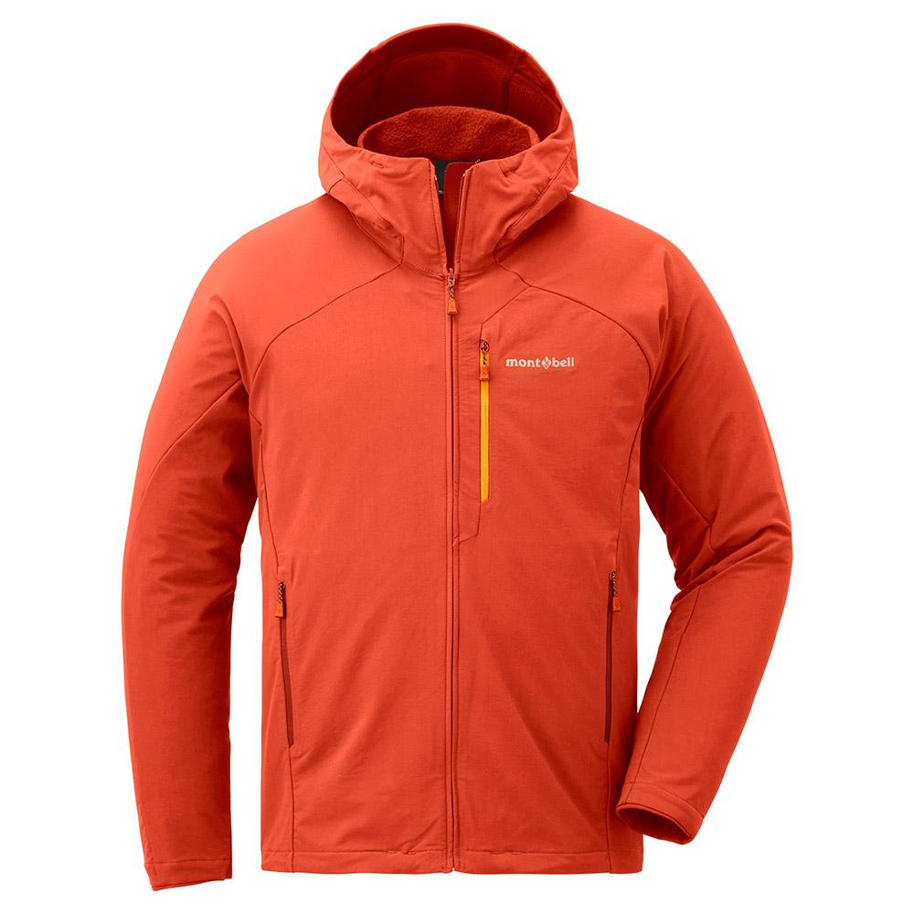 MONTBELL Hiking Windproof and Warm Hooded Mountaineering Jackets & Coats Men's