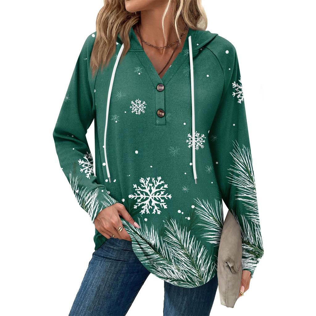 Women's Fashion Women's Lightweight Long Sleeve Pullover With Pockets Preppy Graphic Hoodie