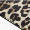 Ganni A6541 943 Leopard Butterfly Logo Card Holder