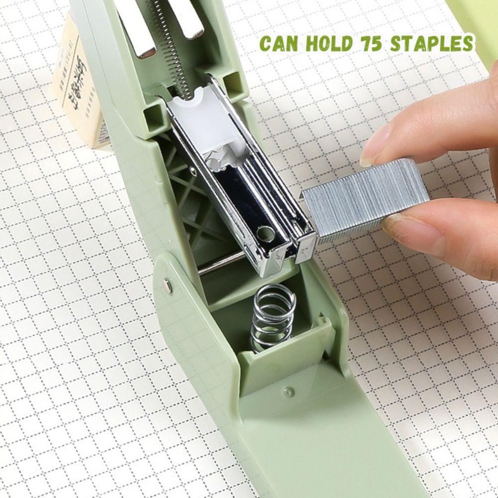 360 Grad Drehbarer Hefter Farbverlauf Schwerlasthefter Langer Hefter Buchbindebedarf