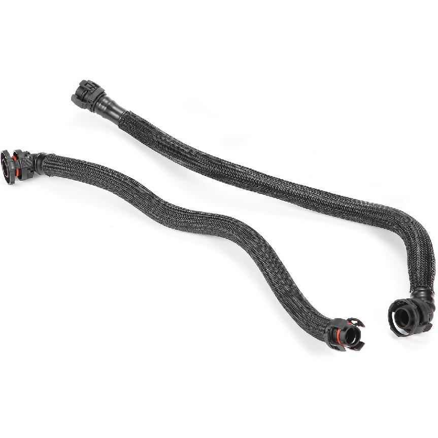 

4Pcs Crankcase Vent Pipe Hoses 11157575641 + 11157575640 + 11157646087 + 11157646086 Compatible with BMW 550i 650i 750i 750Li Alpina B7 X5 X6 2 Pieces (11157575641+111