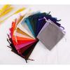 100 Pcs/Lot Velvet Drawstring Wedding Bags Gift Fabric Package Various Colors Samll Size Jewelry Pouches For Christmas Party