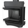 Cast Iron Fireplace KRATKI MAJA DECO Left 8 kW Ø 200