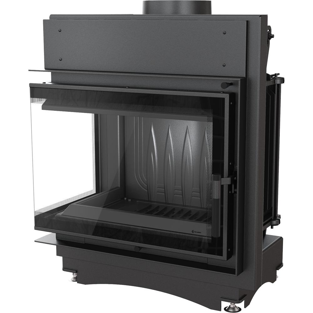 Cast Iron Fireplace KRATKI MAJA DECO Left 8 kW Ø 200