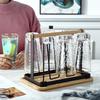 1 Stück 6 Tassen Glas-Trockenständer Anti-Rutsch-Tassen-Organizer für Becher, Gläser und Flaschen Hohe Qualität