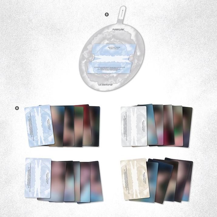 Pré-commande LE SSERAFIM 2ème Album Studio PUREFLOW pt.1 Version Standard. & ACHETER POB