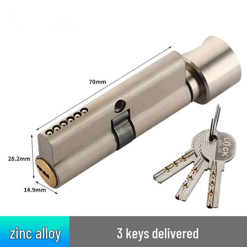 Longdai Universal Indoor Door Lock Cylinder