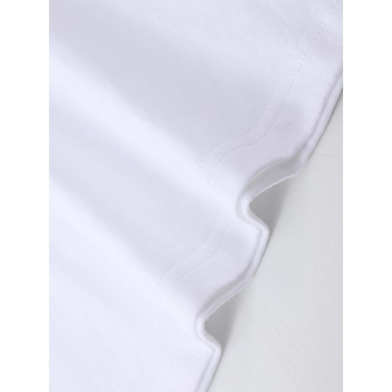 European Size Comfortable And Stylish Trendy "Personalized Creative" Pattern Print Round Neck T-Shirt, New Men'S Casual Daily Style T-Shirt