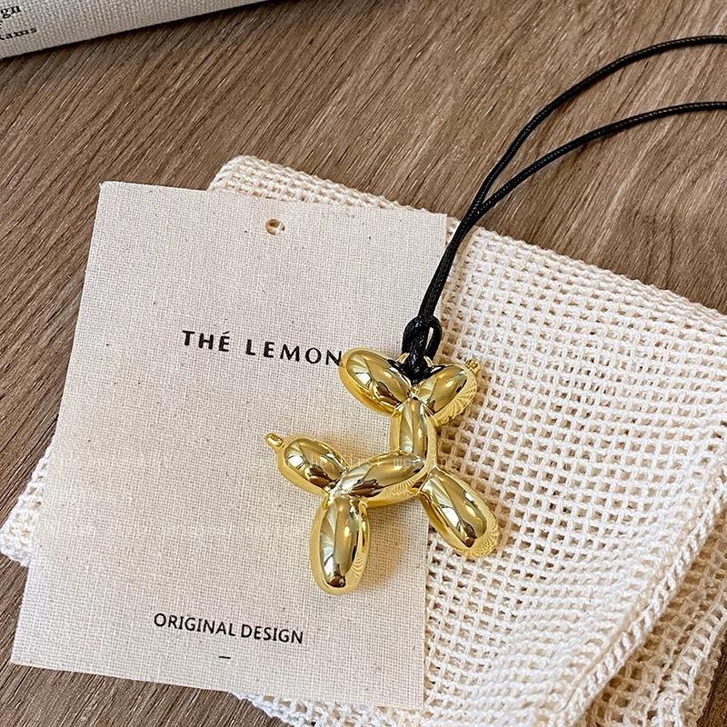 New Irregular Pendant Necklace for Women Exquisite Simple Rope Chain Long Necklace Adjustable Casual Versatile Accessories Gifts