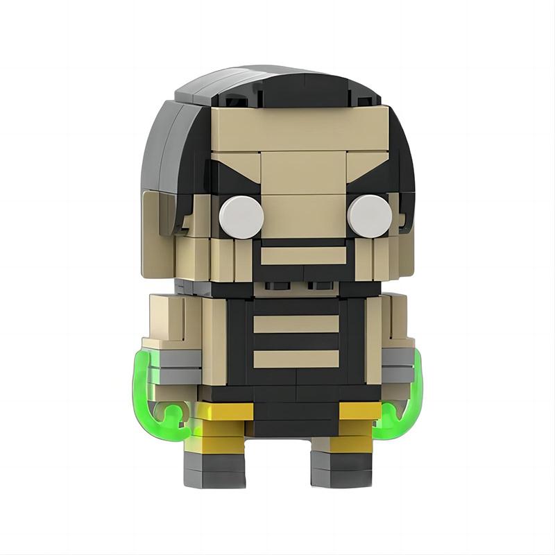 Classic Game Peripheral Building Blocks MOC Mortals Combat Kombat Action Figures  Model Kid Assembly Toy Birthday Gift