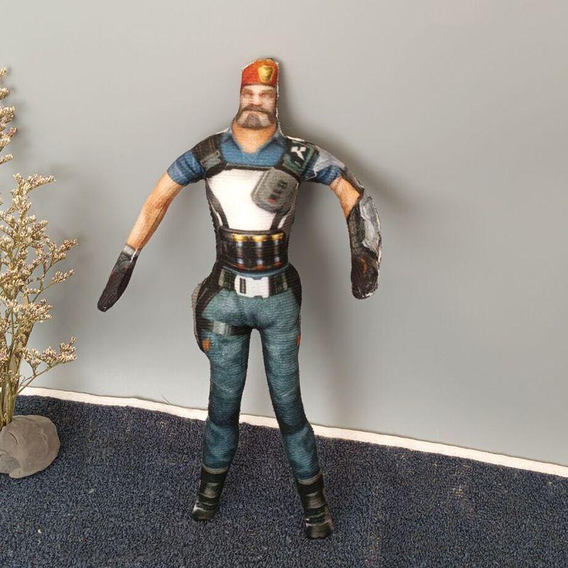 25cm Valorant Action Model Toy Flexible Poseable Character Creative Collection Gift for Fans Desk Decoration