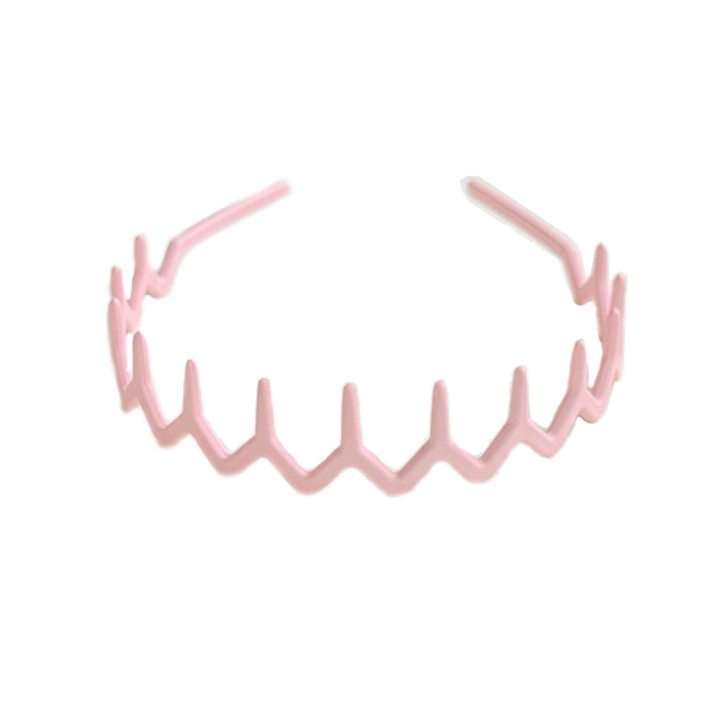 Women's Retro Non-slip Solid Color Headband with Bangs - High-end Christmas Jewelry