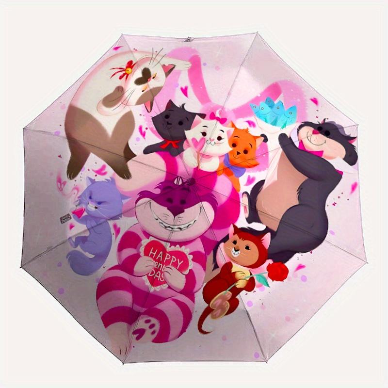 

1pc Cheshire Cat Automatic Open/close Folding Umbrella, Compact Portable Travel Umbrella, Perfect Gift for FriendsCute Umbrella yy250812024
