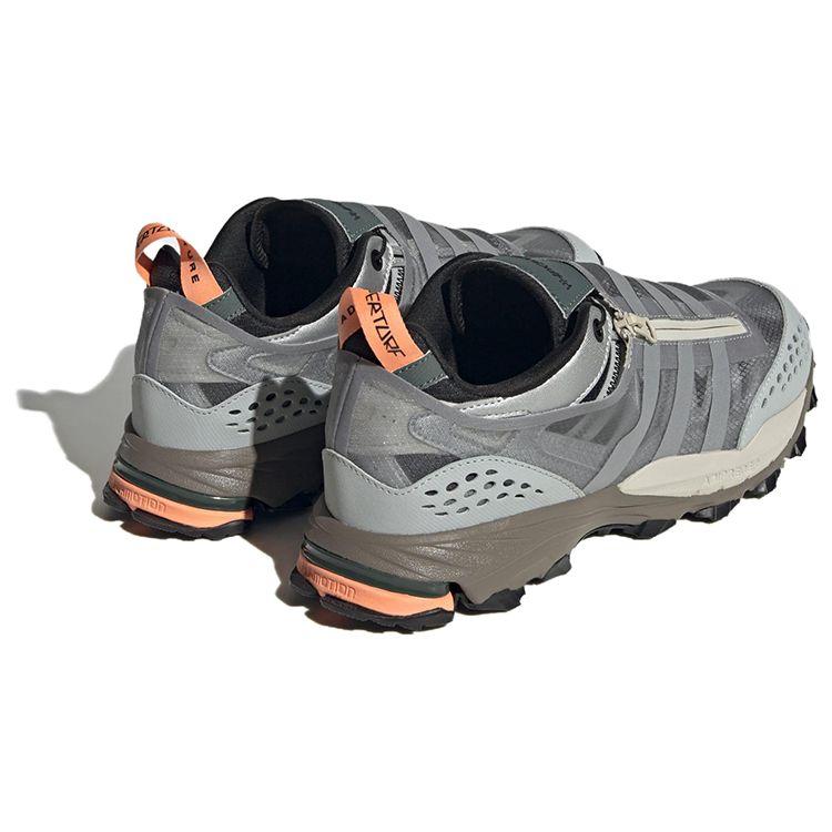 adidas Hyperturf Adventure Shield Matte Silver Orange Men Sneakers Stone Beam-Orange HQ6498