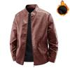 Autumn Men Faux Leather Jacket Black Biker Coat Korean Fashion Men PU Retro Leather Jacket Trend Casual Slim Fit Baseball Clothes