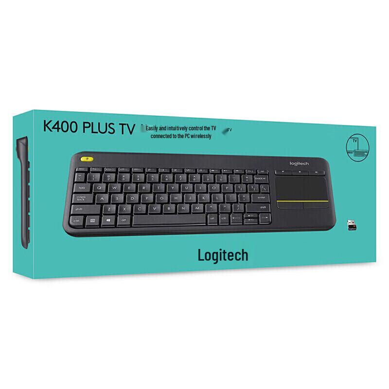 Logitech K400 Plus Wireless Touchpad Keyboard