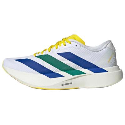 Adizero Evo Sl Woven Comfortable Durable Running Shoes Men Sneakers Gray White Blue KI1451
