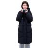 Korean Version Thickened Bread Clothes Down Cotton-padded Clothes Women's Loose Winter Jacket Medium and Long Knee-padded Jacket