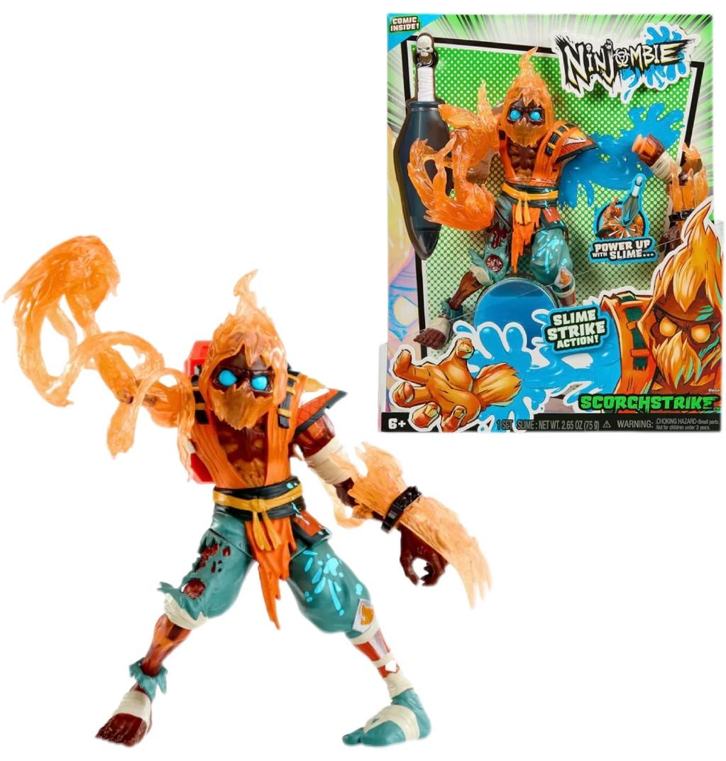 Genuine Ninjombie Ninja Zombie Slime Dragon Chariot Figure Doll Stress Relief Toy Gift Collection Model Action Figure