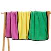 Double-Sided Coral Fleece Car Wash Towel - High Absorption, Thickened for Home and Car, Ideal Cleaning Solution