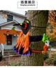 Halloween Witch Hanging Decor Scary Pendant Props Witch Hugging Tree Courtyard Porch Indoor Outdoor Decor Halloween Decoration