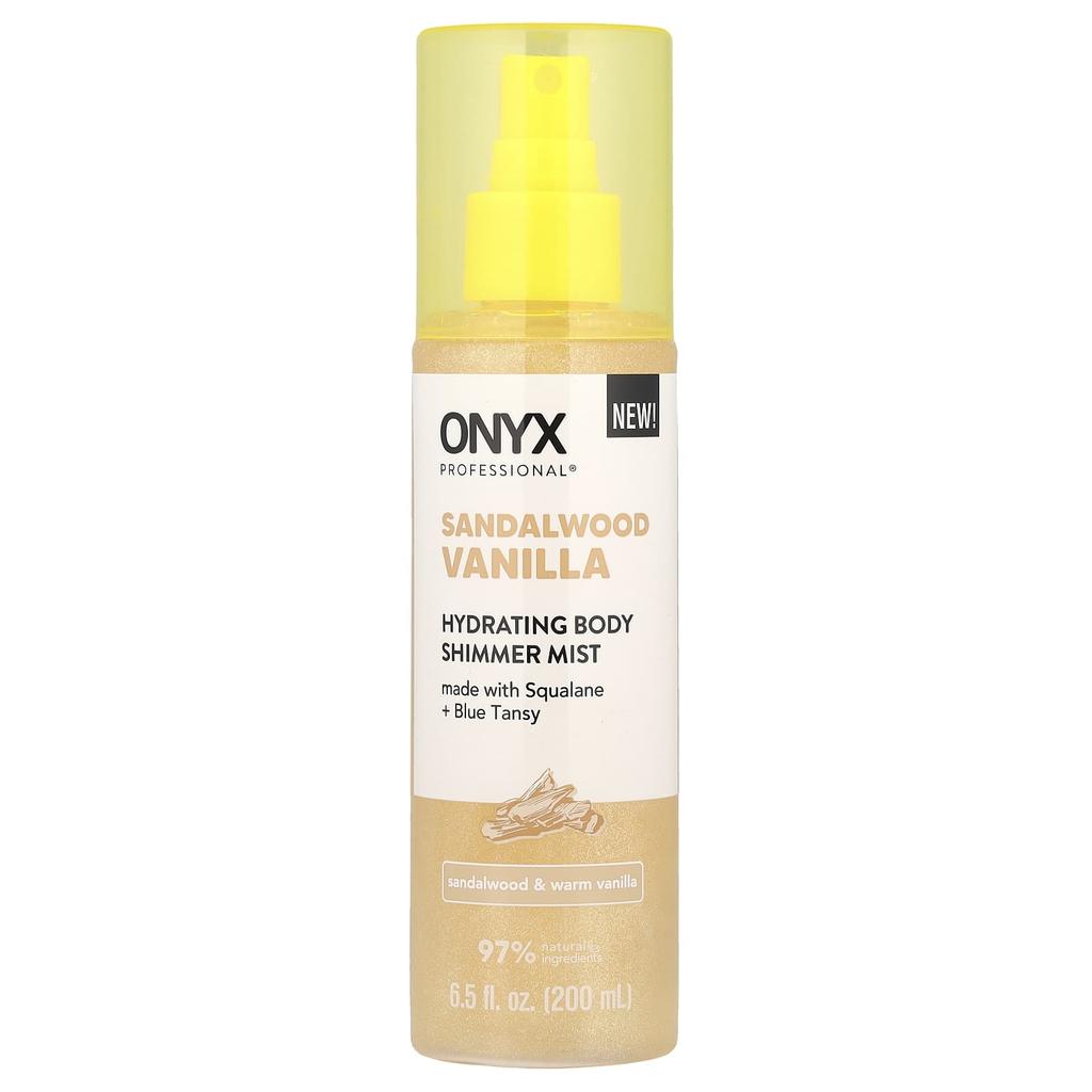 Hydrating Body Shimmer Mist, Sandalwood & Warm Vanilla, 200Ml(6.5Fl Oz)