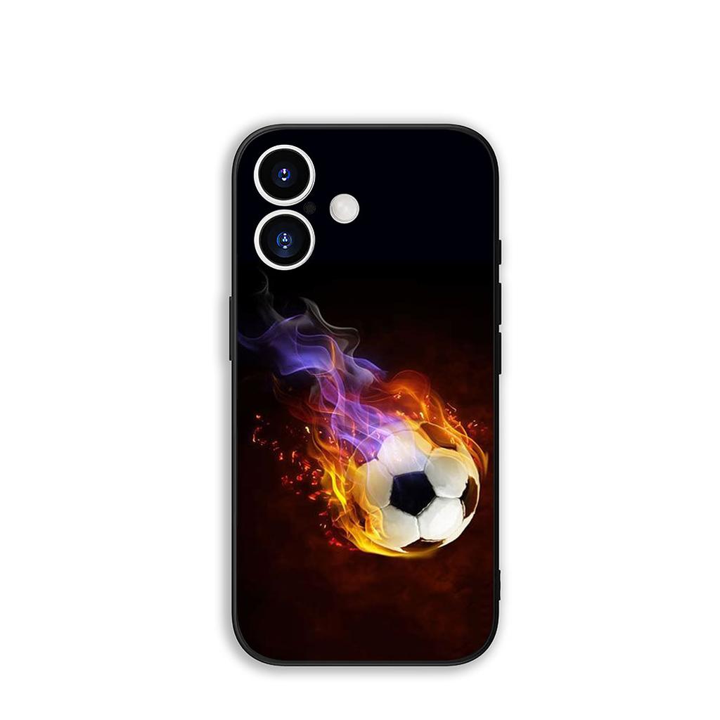 for Motorola Moto G54 G05 G24 G55 G75 G85 G15 G57 G86 Power Edge 50 30 Ultra Fusion neo Pro Case Football No5 Soccer Number No 5
