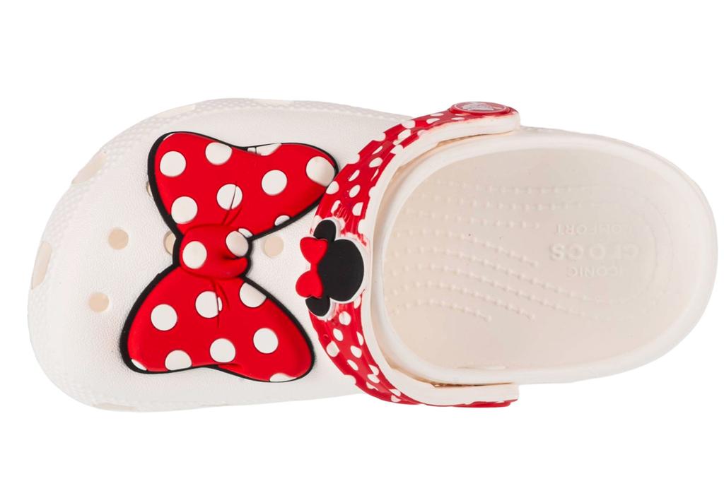 Crocs Disney, pour Fille Diapositives blanches