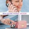 Crossbody Strap Multi Card Slot Flip Wallet Leather Case For iPhone 15 14Plus 13 12 11Pro Max /Samsung S23 S22 S21 Ultra S20Plus S23 S21FE A14 A54 A53
