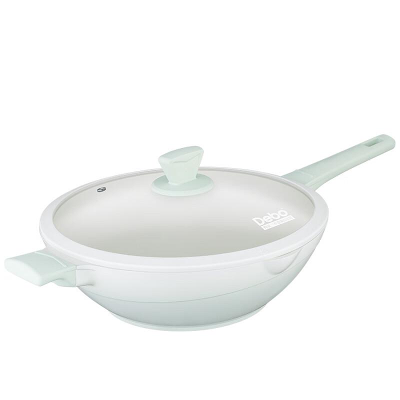 Debo Camello 32cm Titanium Ceramic Nonstick Wok with Spatula