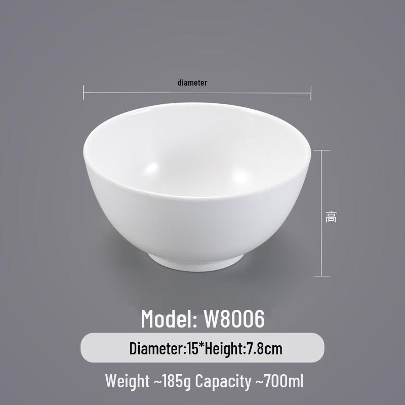 Bozhen Craftsman Melamine Dining Bowl