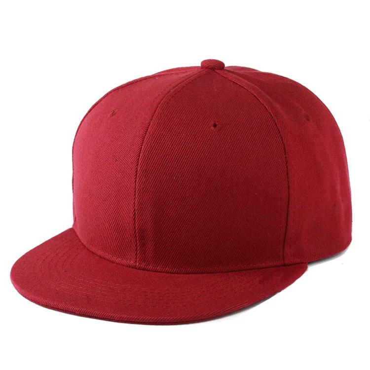 Fashion Unisex Baseball Cap Men Women Hip-Hop Flat-Brimmed Cap Outdoor Snapback Hat Flat Brim Trendy Leisure Adjustable Sun Hats