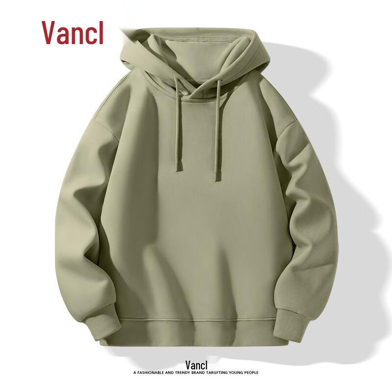 VANCL Men's Casual Loose Fit Hooded Sweatshirt