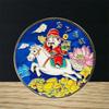 1Pc Metal 2026 Year Of The Horse Medal Zodiac Horse Commemorative Coin 40mm Auspicious Animal Horse 2026 New Year Souvenir