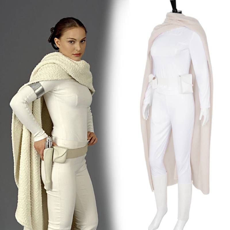 Star Wars Padme Naberrie Amidala Cosplay Anzug Aus Recyceltem Zellulosematerial Für Themenveranstaltungen
